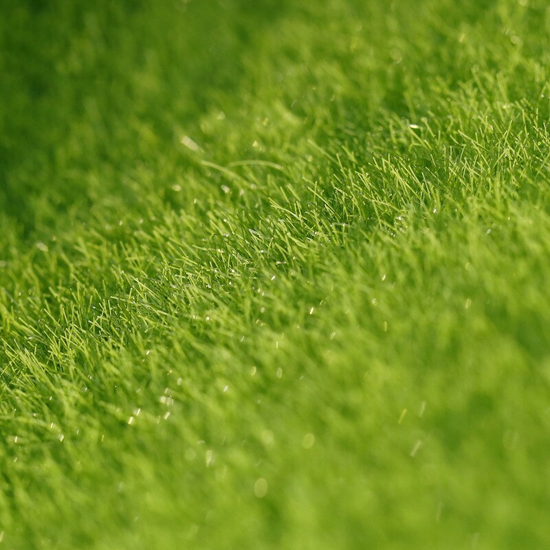 1PC 15*15 Green Micro Landscape Green Grass